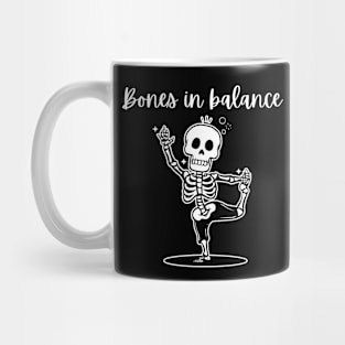 Bones in balance Mug